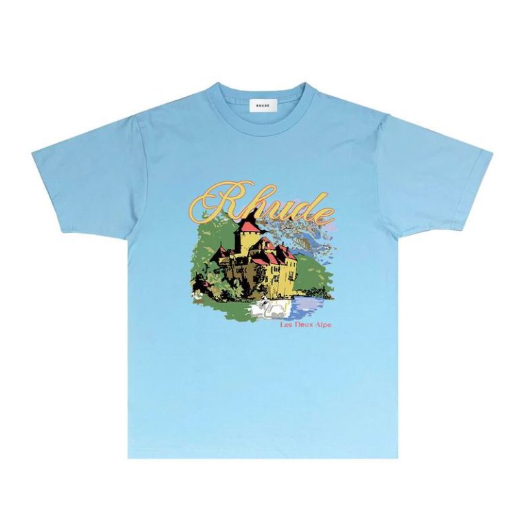 Camiseta Rhude C0D2E5 (3COLORES)