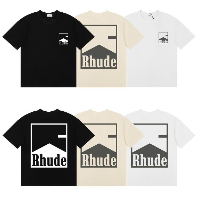 Camiseta Rhude U6N4ZV (3COLORES)