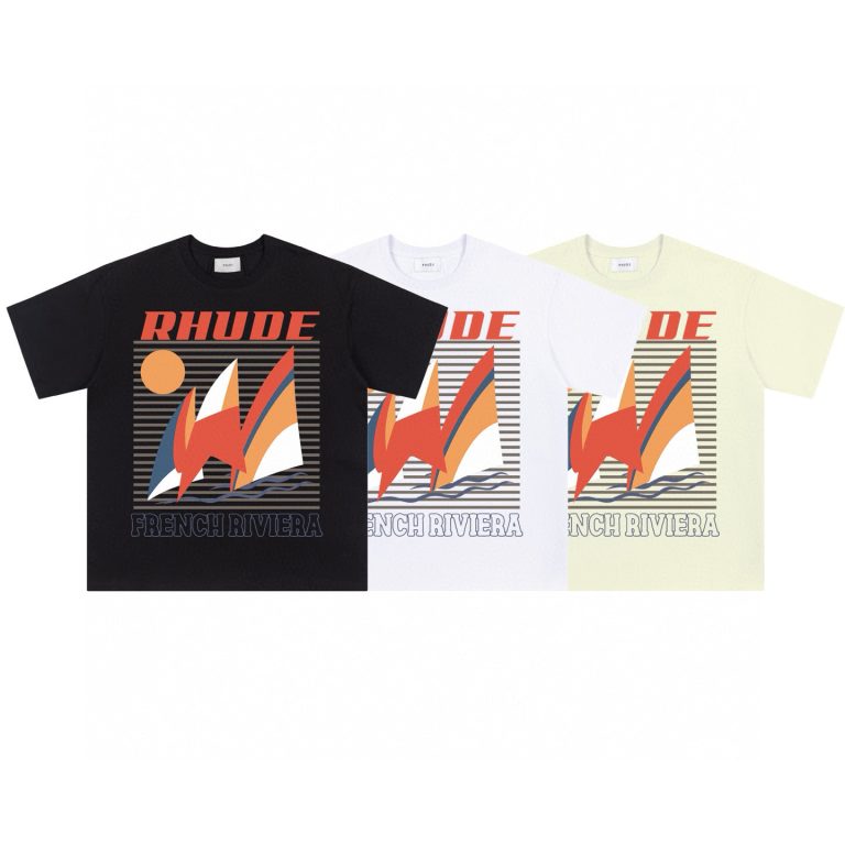 Camiseta Rhude V7W3PL (3COLORES)