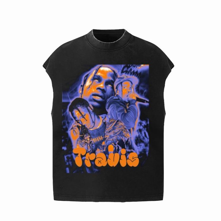 Camiseta Tirantes Travis Scott O2P3Q7