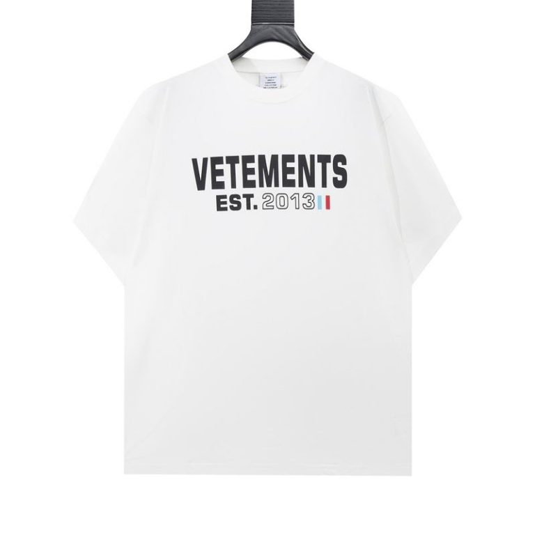 Camiseta Vetements E5F2G4 (2COLORES)