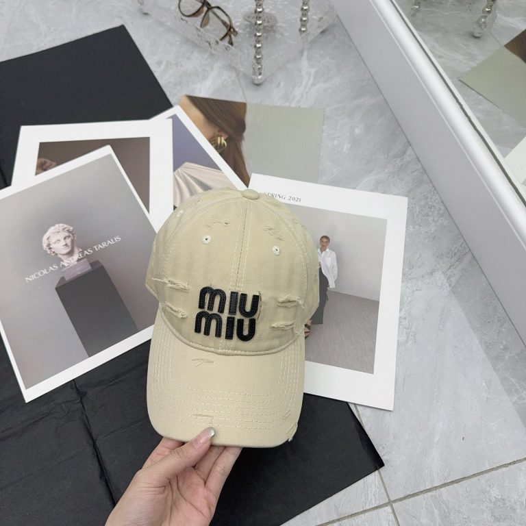 Gorra Miu Miu P2N8ZK (2COLORES)