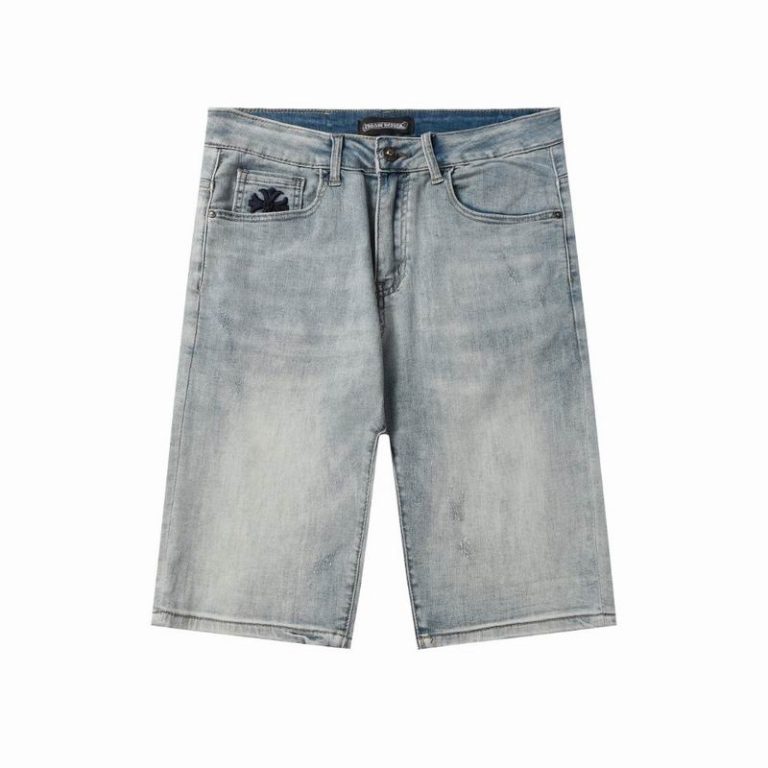 Jean Short Chrome Hearts D9E6F0