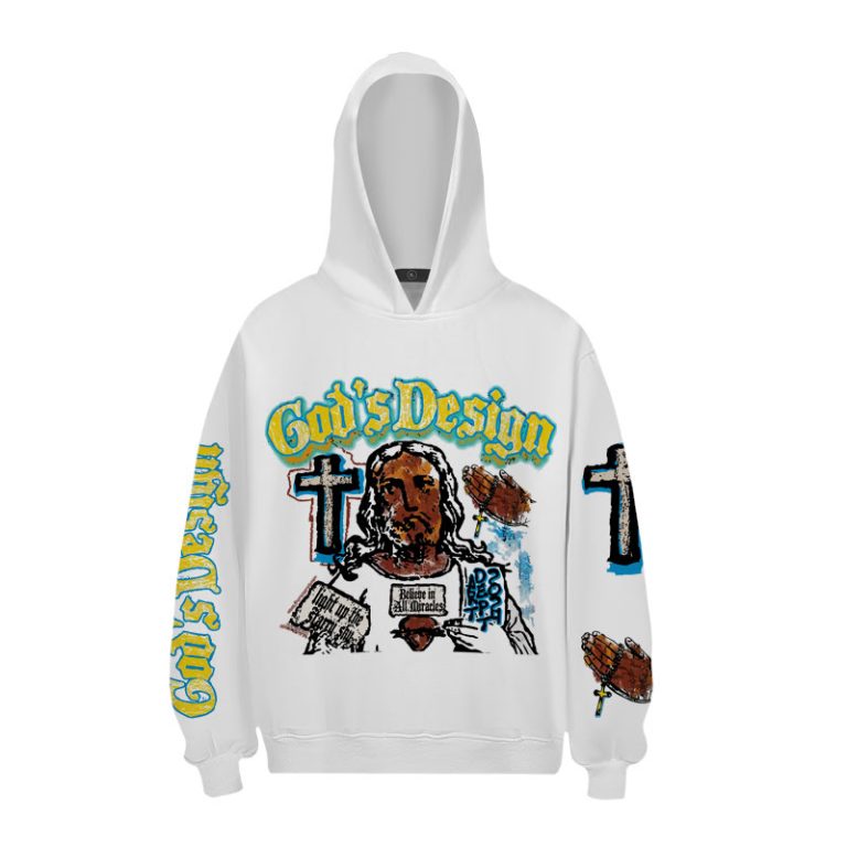 Sudadera Gods Desgin RJW1DY (2COLORES)