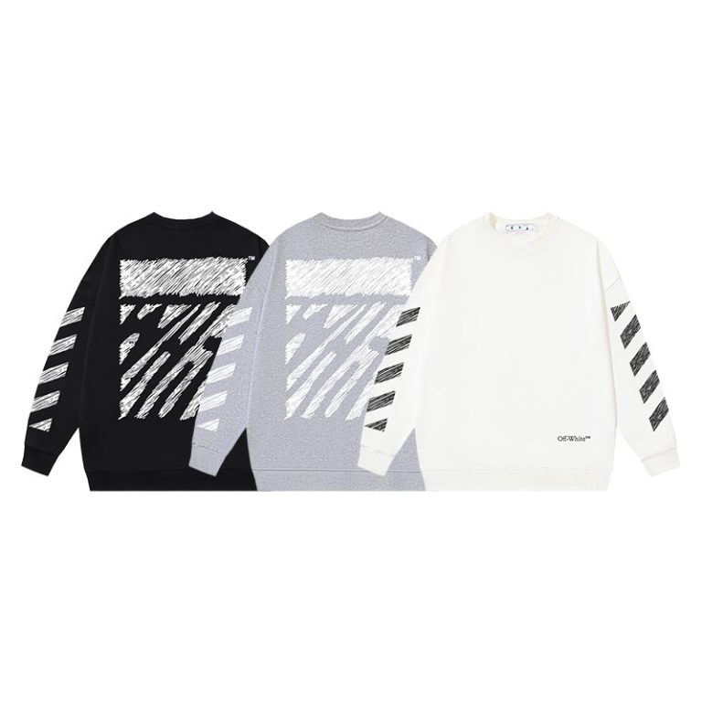 Sudadera Sin Off White U7V8W9 (3COLORES)