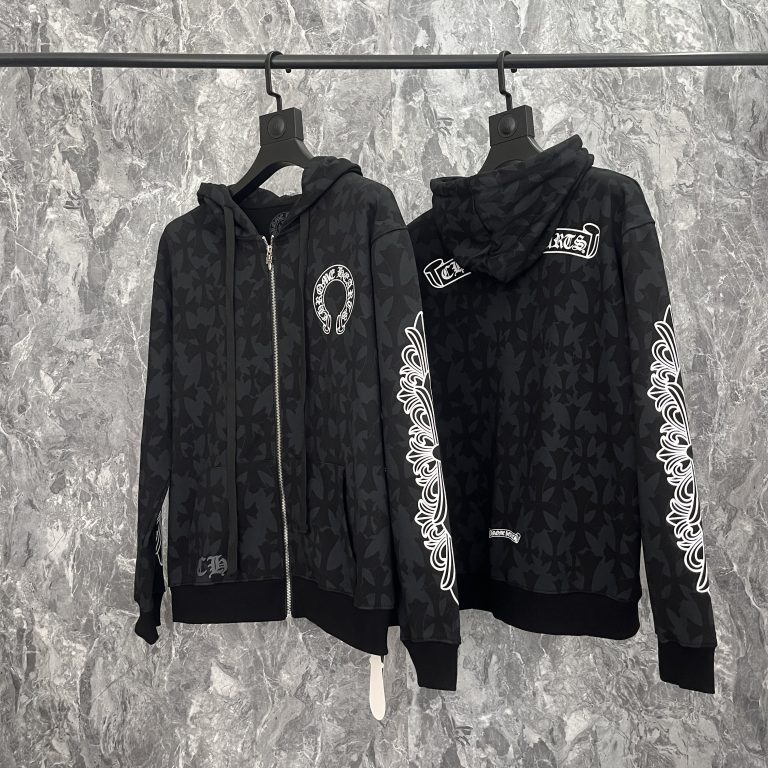 Sudadera Zipper Chrome Hearts Z5A6B7