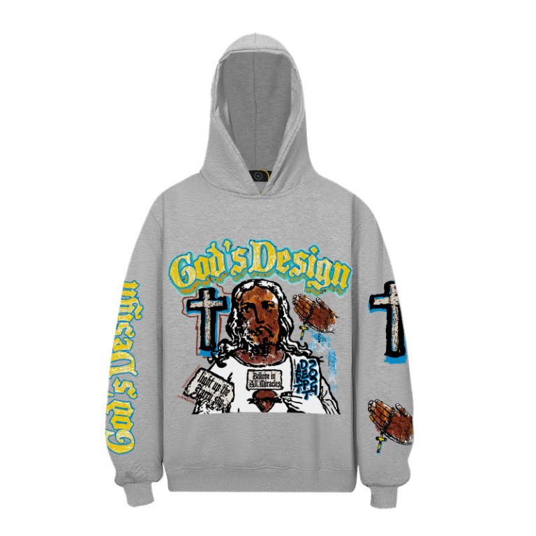 Sudadera con Capucha God´s Desgin O5T3WL