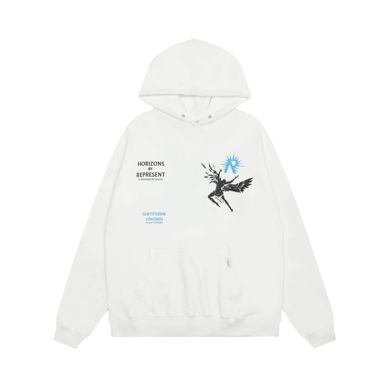 Sudadera con Capucha Represent K4N8CV (2COLORES)