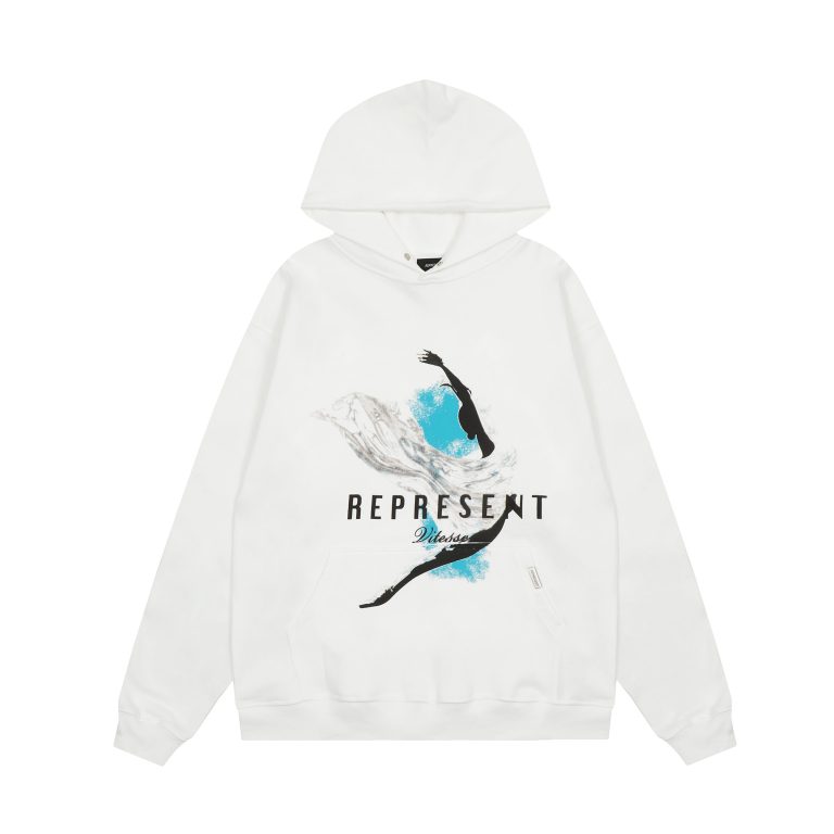 Sudadera con Capucha Represent V9W3WL (2COLORES)
