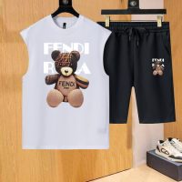 Conjunto Chandal Corto Fendi UB7MVT (2COLORES)