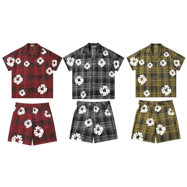 Conjunto Chandal Corto Denim Tears HQ7LNB (3COLORES)