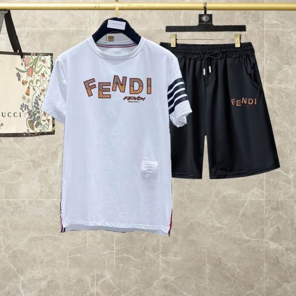 Conjunto Chandal Corto Fendi X3PJNR (2COLORES)