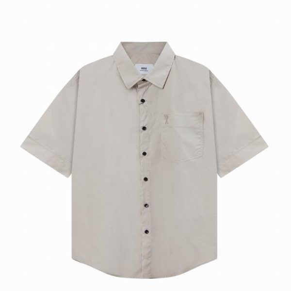 Camisa Corta Ami M2KJTL (2COLORES)