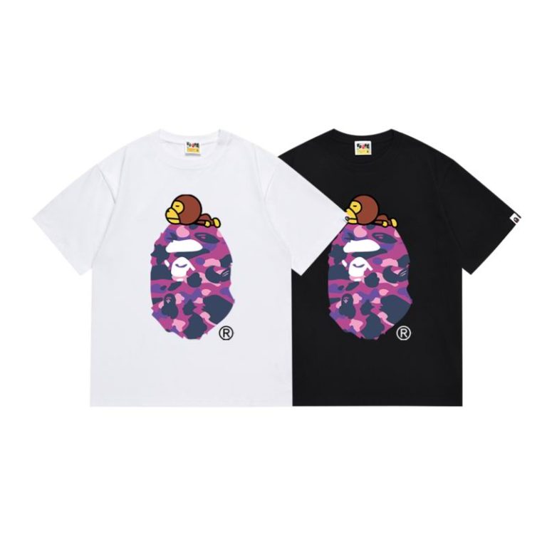 Camiseta Bape E3F0G2 (2COLORES)