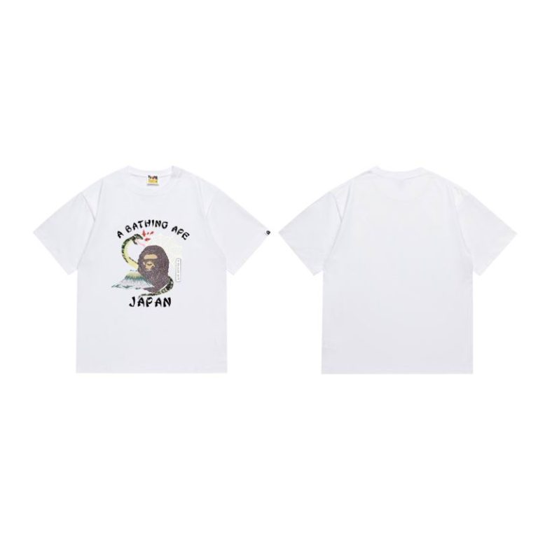 Camiseta Bape F0G4H5 (2COLORES)