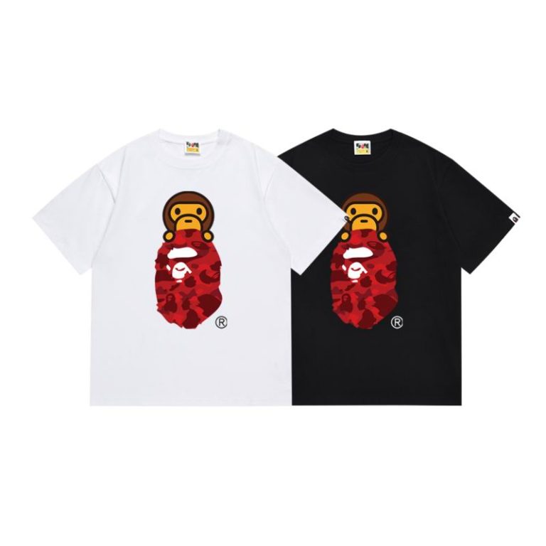 Camiseta Bape F6G5H0 (2COLORES)