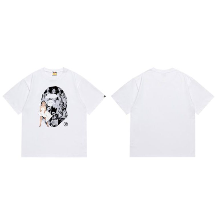 Camiseta Bape H7I2J3 (2COLORES)