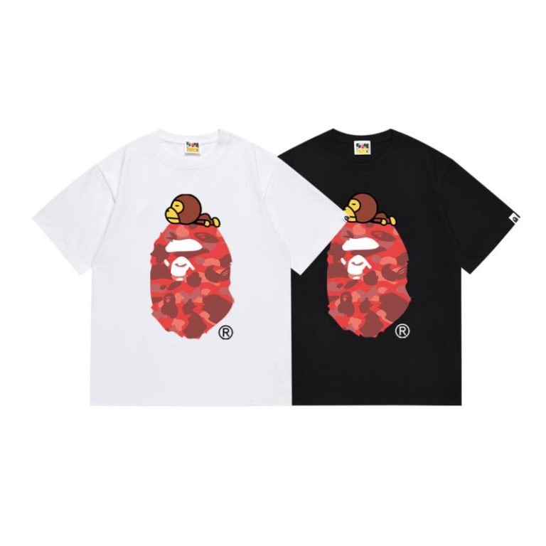 Camiseta Bape H7I6J5 (2COLORES)