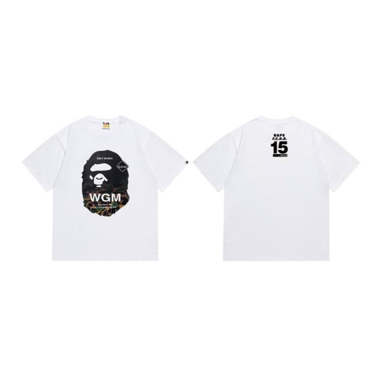 Camiseta Bape I6J7K3 (2COLORES)