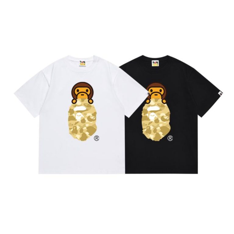 Camiseta Bape O0P6Q4 (2COLORES)