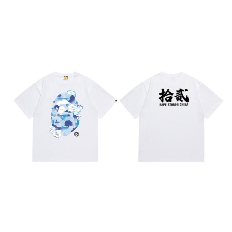 Camiseta Bape O4P2Q6 (2COLORES)