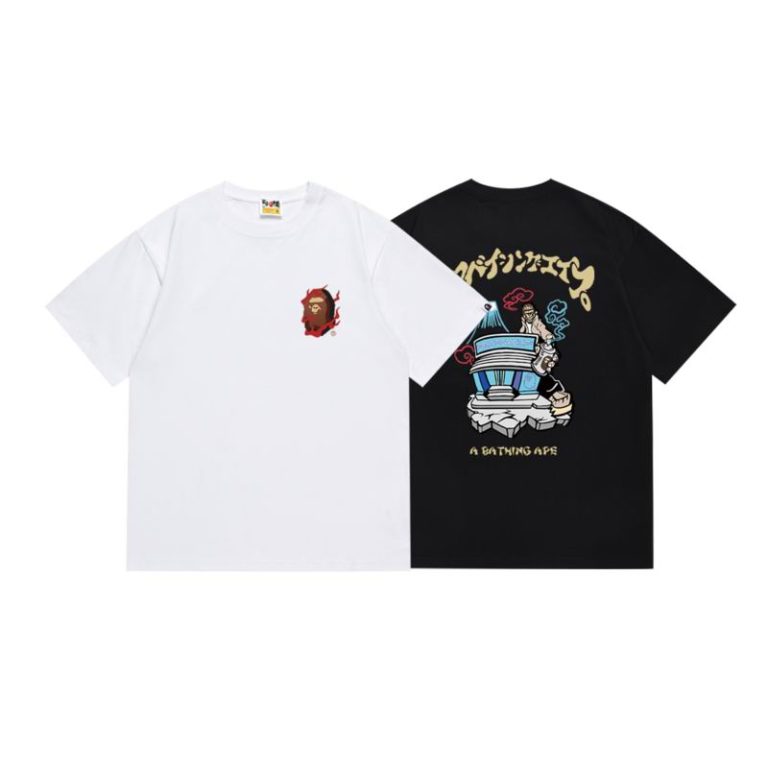 Camiseta Bape P8Q7R3 (2COLORES)