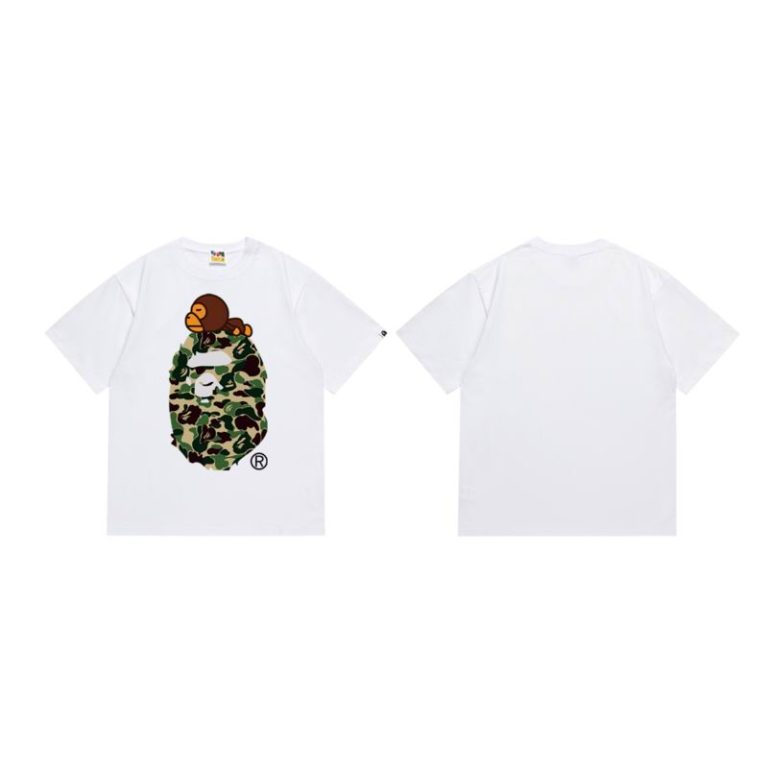 Camiseta Bape Q6R5S8 (2COLORES)