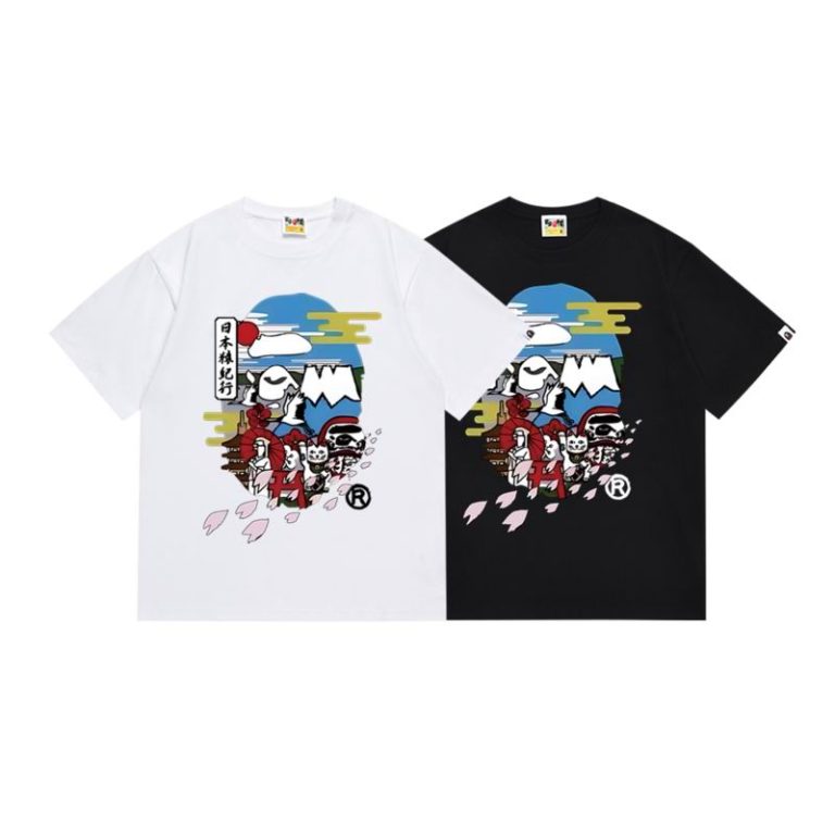 Camiseta Bape T5U2V6 (2COLORES)