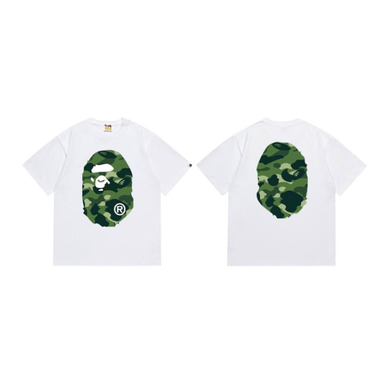Camiseta Bape U4V5W6 (2COLORES)