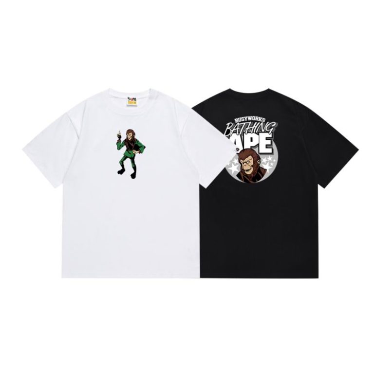 Camiseta Bape U7V4W2 (2COLORES)