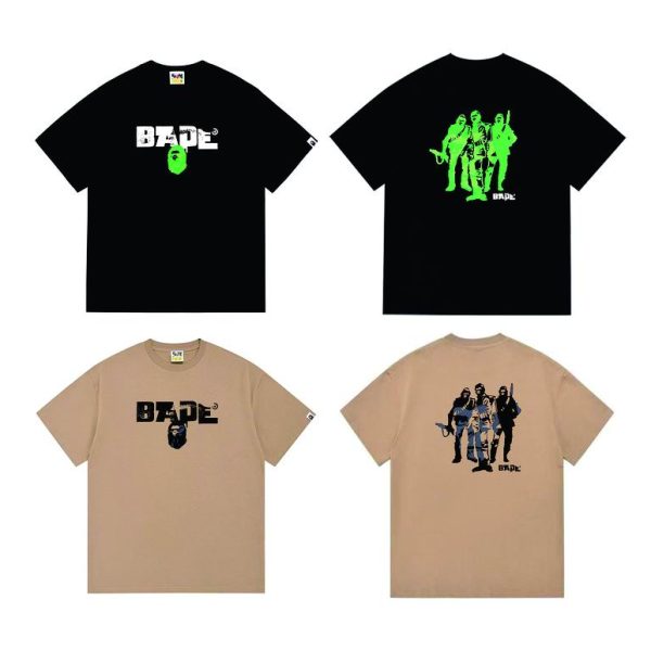 Camiseta Bape V0W5X7 (2COLORES)