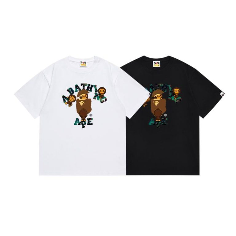Camiseta Bape V0W8X4 (2COLORES)