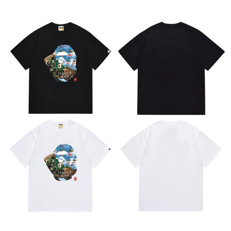 Camiseta Bape WF2YWB (2COLORES)