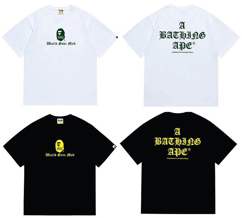 Camiseta Bape Y0Z5A6 (2COLORES)