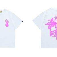Camiseta Bape x Stussy A9B1C6 (3COLORES)