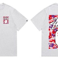 Camiseta Bape x Stussy B2C9D3 (2COLORES)