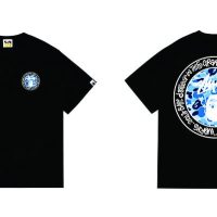 Camiseta Bape x Stussy Q8R3S1 (2COLORES)