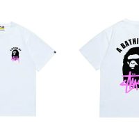 Camiseta Bape x Stussy R6S1T8 (2COLORES)
