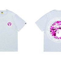 Camiseta Bape x Stussy S5T1U3 (2COLORES)