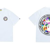 Camiseta Bape x Stussy V8W2X9 (2COLORES)