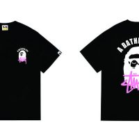 Camiseta Bape x Stussy X3Y4Z7 (2COLORES)