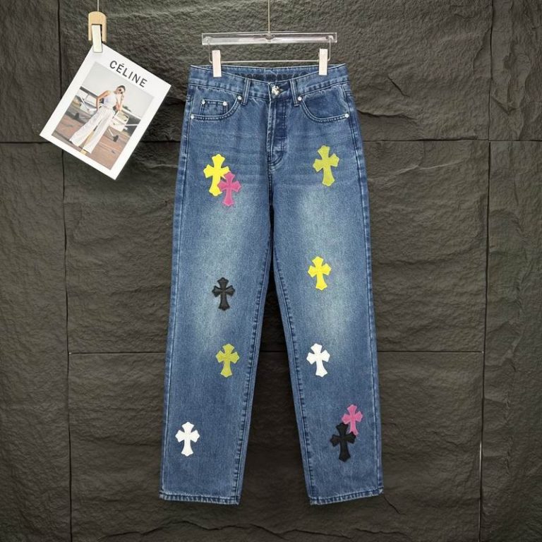 Jean Chrome Hearts X6KRNP