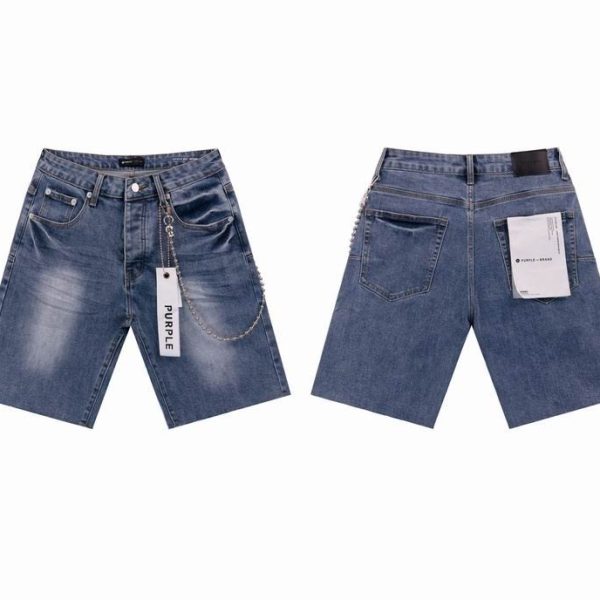 Jean Short Purple Brand NX0MJD