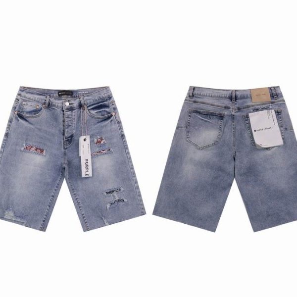 Jean Short Purple Brand TL3VRC