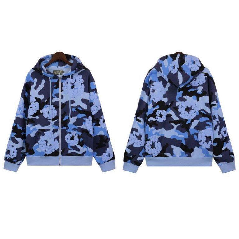 Sudadera Zipper Denim Tears O0MNPT (3COLORES)