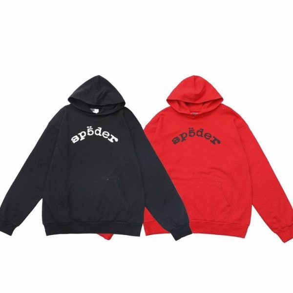 Sudadera con Capucha Sp5der BL5QOW (2COLORES)