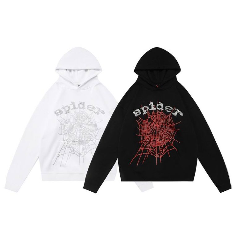 Sudadera con Capucha Sp5der J1PQRW (2COLORES)