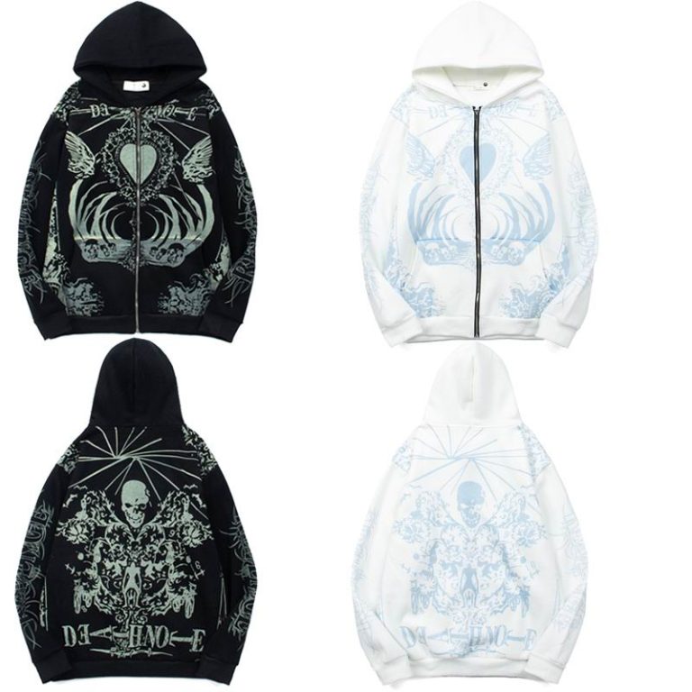 Sudadera Zipper Revenge HO6MVP (2COLORES)