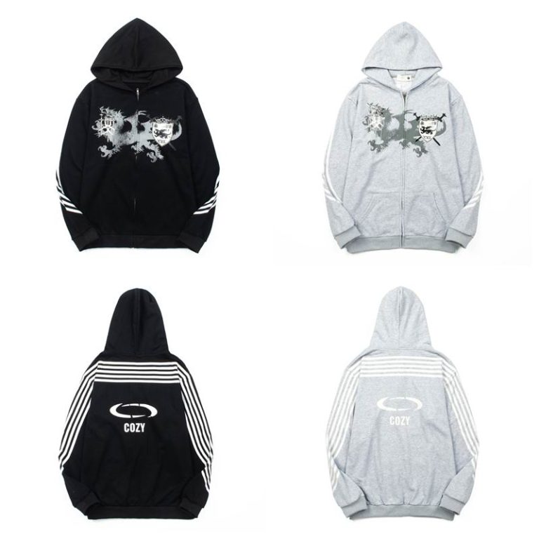 Sudadera Zipper Cozy Worldwide HO2MVT (2COLORES)