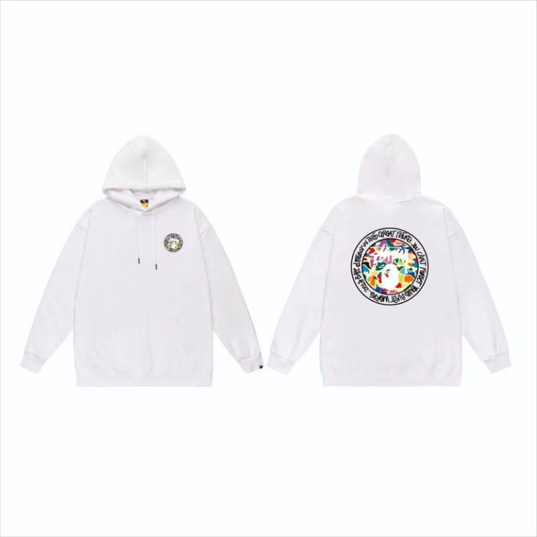 Sudadera con Capucha Bape x Stussy B2C9D0 (3COLORES)